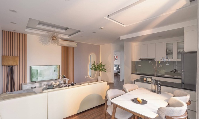 Thao Dien Apartment | Cozy 2-bedroom apartment with fitness room and AC in charming Hồ Chí Minh