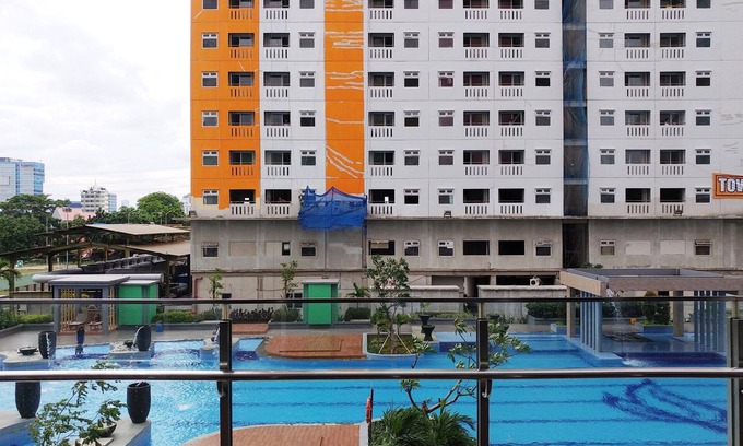 Rawasari Apartment | Cozy 2BR for 3 Pax Green Pramuka Apartment
