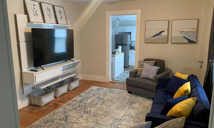 Inman Square Apartment | Cozy Cambridge Apt