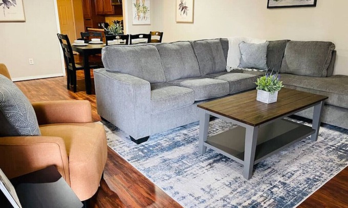 McAlester House | Cozy & Convenient Duplex: Free WIFI, washer/dryer