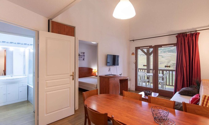 La Mongie Apartment | Cozy Duplex 3-BR with Covered Parking, Pool, Fitness, and Close to Slopes