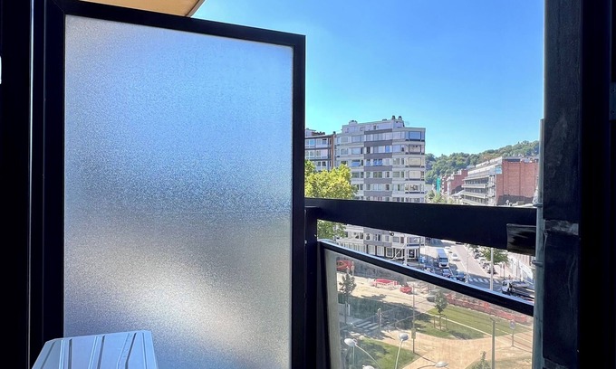 Liege Apartment | Cozy fully equipped center Liege for 4