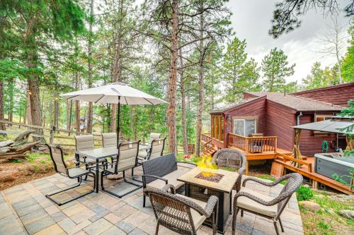 Woodland Park House | Cozy Home with Hot Tub - 11 Mi to Rainbow Falls