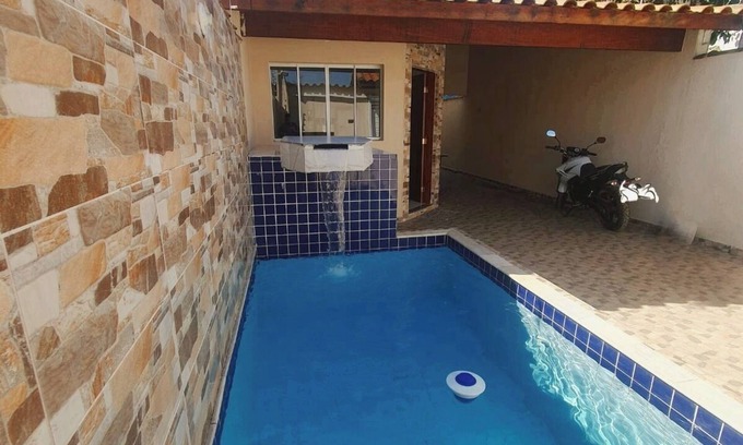 Itanhaem House | Cozy house with pool in California Itanhaém.