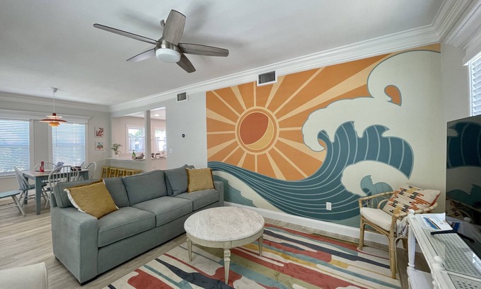 Historic District Cottage | Cozy! Julias Retreat NSB near Canal Street, 2 mi from the Beach