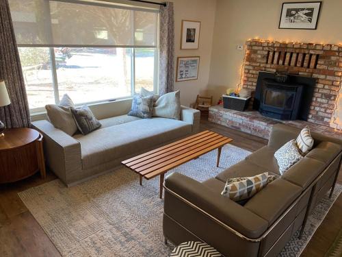 Clear Lake House | Cozy lake home with indoor fireplace & dock