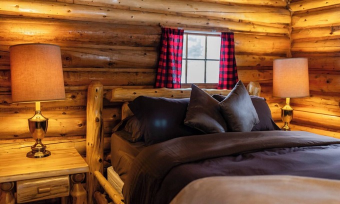 Shin Pond Cabin | Cozy & Rustic Waterfront Cabin, Perfect for Couples at Mt. Chase Lodge!