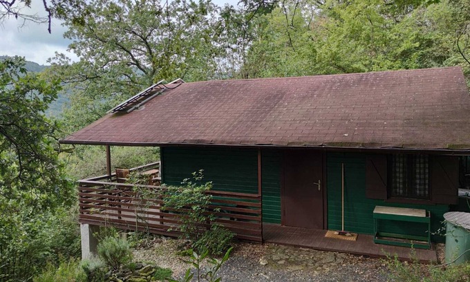 Dausenau Cabin | Cozy self-sufficient cottage with wonderful views & fireplace Pets welcome.