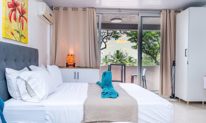 Pa'ofa'i Apartment | Cozy Studio in Papeete - Park View | AC | Netflix | Secure Parking