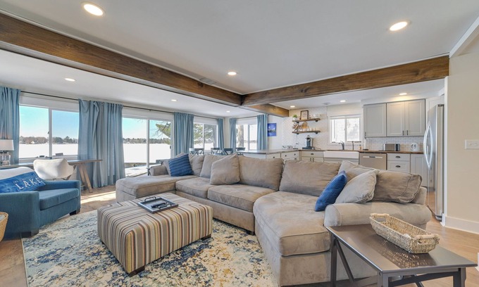 Long Lake Cottage | Cozy Waterfront Hale Cottage on Long Lake!
