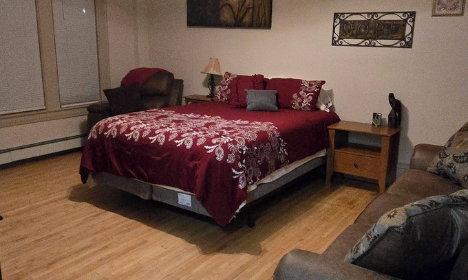 Hibbing Apartment | Cozy, yet spacious studio apt.