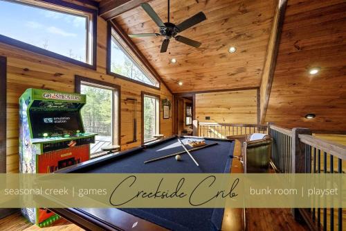 Hochatown House | Creekside Cabin Perfect for Family Getaways in Broken Bow, Oklahoma