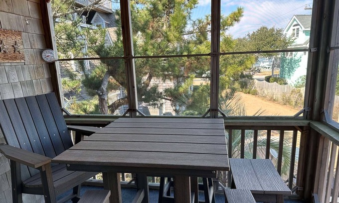 Ocracoke Villa | CV7A: North Point A -2nd floor 1BR villa with screened porch!