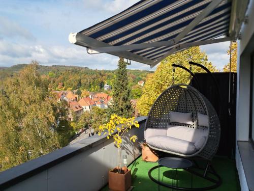 Bad Sachsa Apartment | Das kleine Penthouse mit Kamin