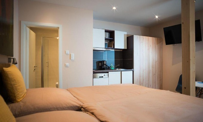 Marktheidenfeld Apartment | DAUSCH-GAESS-TROEG-Komfort-DZ-im-ehem-Ziegenstall-der-Hofstallung