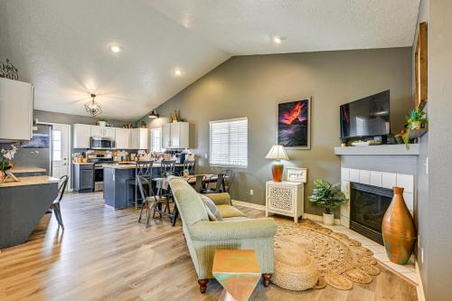 Cedar City House | Deck and Mountain Views Cedar City Family Home!