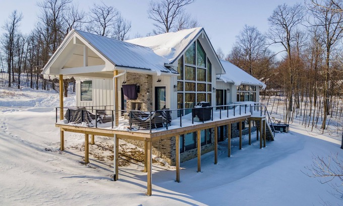 McHenry House | Deep Creek Luxury w/Pool, Theater & Fireplace