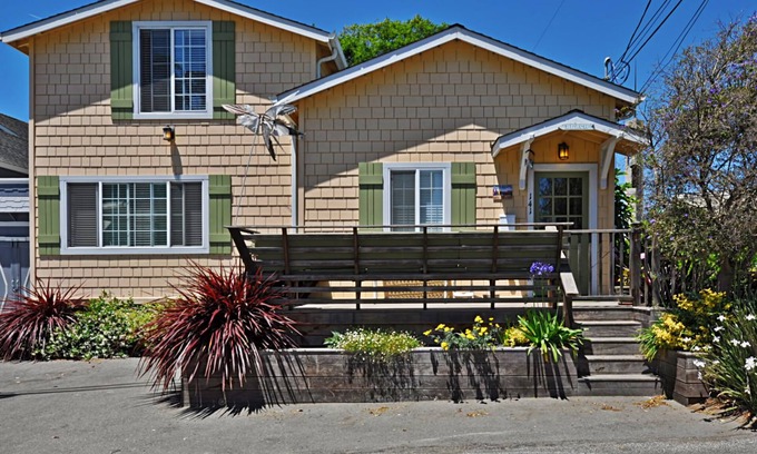 Eastside Santa Cruz Cottage | Delightfully Remodeled Beach Cottage with Ocean Views