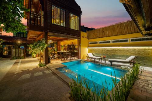 Cam Thanh Villa | DeMin Villa Hội An - Pool and BBQ Garden