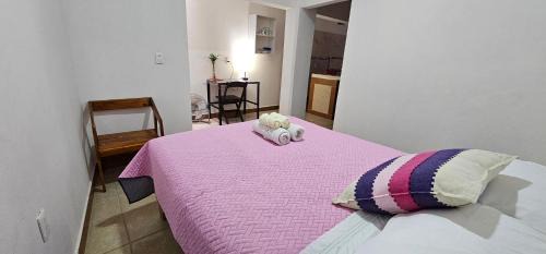 San Antonio de la Cal Apartment | Depa Púrpura Caracol