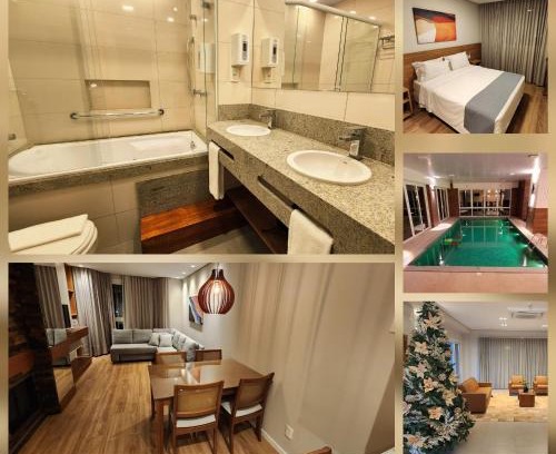 Canela Apartment | Deslumbrante Flat no Serra Class