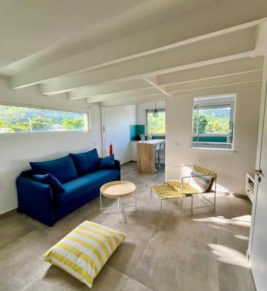Grand Case Apartment | Direct Beach Access, Modern Stay with Hill View