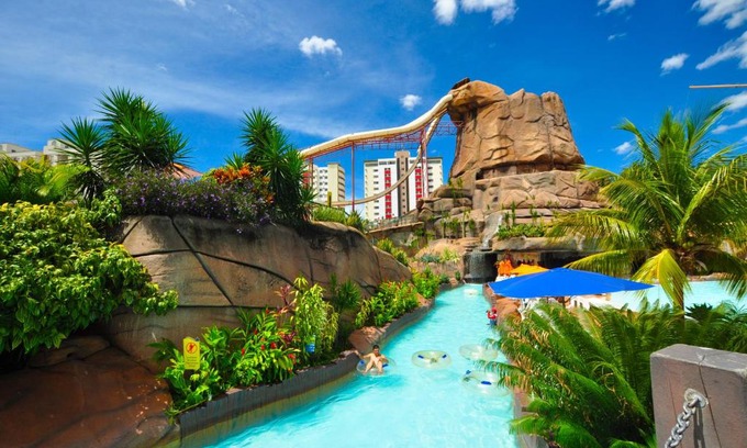 Caldas Novas Apartment | Diroma Resort com um dia no Acqua Park