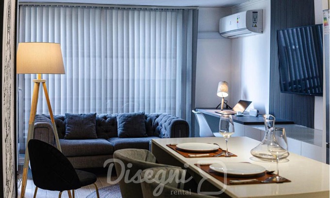 El Golf Apartment | Disegni 10 - Departamento El Golf, Cercano a Costanera Center