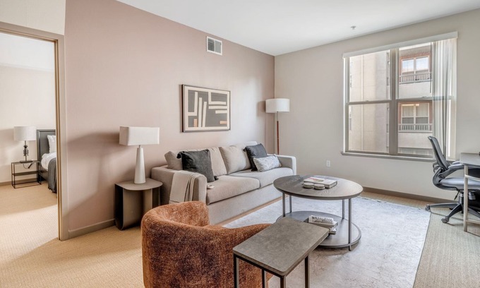 Contra Costa Centre Apartment | Divine Walnut Creek 1BR w/Courtyard & A/C, nr Shops, by Blueground