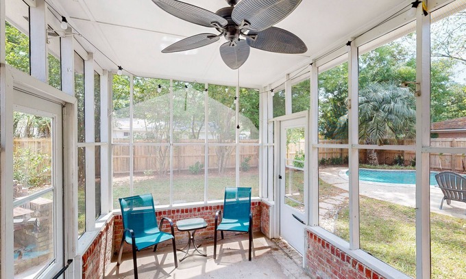 Charleston House | Dog-friendly home with private pool, enclosed yard, washer/dryer, & AC