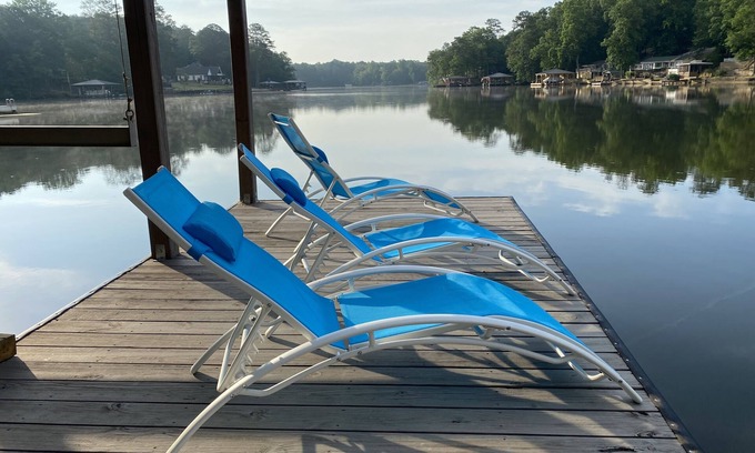 Jackson House | Dog-friendly Jackson Lake front! Large game room, Fire pit, 2 king beds-3 queen