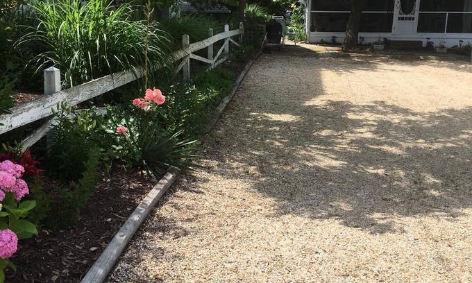 Rehoboth by the Sea Cottage | Dog-friendly Vintage Dewey Beach Cottage - just 110 steps from beach!