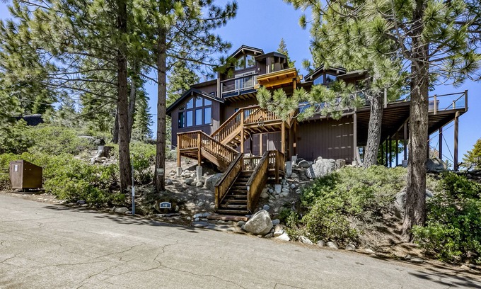 Meeks Bay House | Dog-Friendly with Stunning Views, New Kitchen, & Private Hot Tub