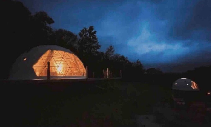 Union House | Dome 3 at Come Spring Farm Glamping - Alpaca Farm