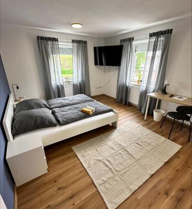 Dinkelsbuehl Apartment | Doppelzimmer 1 - neu renoviert