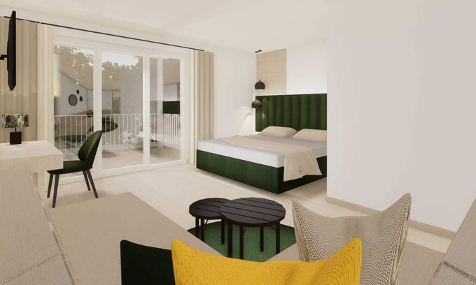 Unterach am Attersee House | Double room 2022 with balcony and lake view - Attersee 7 - Hotel STADLER am Attersee, Ihr Seehotel im