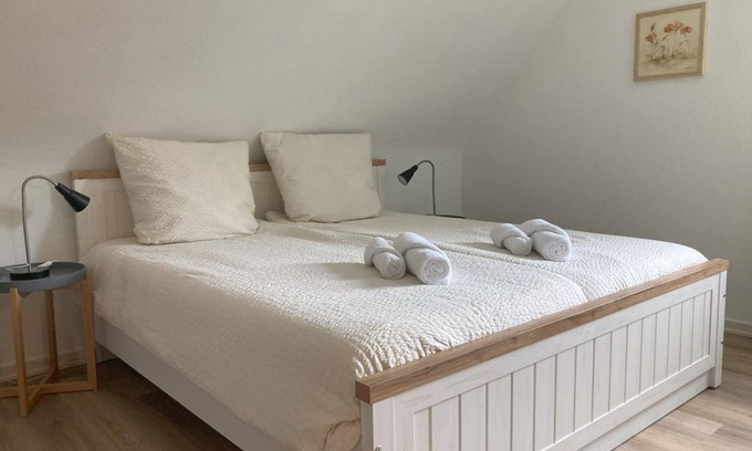 Kirn Apartment | Double room, shower, WC, 1 bedroom - Holiday home in the orchard