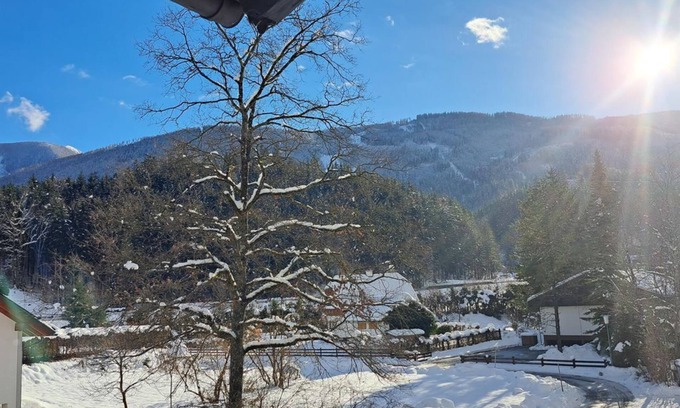 Hinterstoder Hotel | Double room "Sunshine" with shower/WC - Hotel garni Landhaus Bürtlmair *