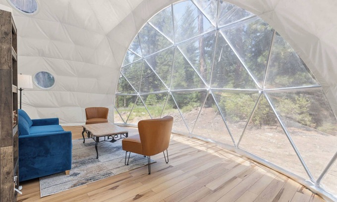 Shaver Lake Cabin | Downtown Dome Glamping Retreat in Shaver Lake