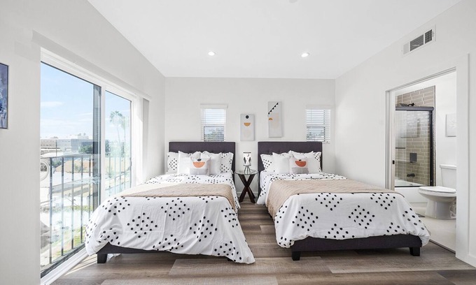 Rampart Village House | Downtown LA Stylish Bedrooms