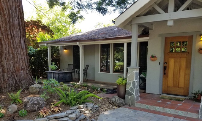 Stanley House | Downtown Lafayette Under a Redwood