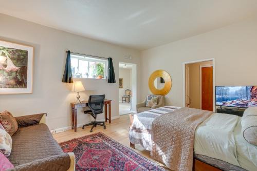 Grand Lake Apartment | Downtown Oakland Studio, 6 Mi to Toll Plaza Beach!