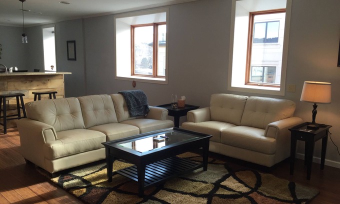 Decorah Apartment | Driftless Loft in the heart of Downtown Decorah, IA