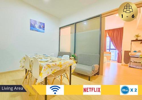 Sungai Buloh Apartment | DSara Comfy Homestay, 1-6 Pax - DS3