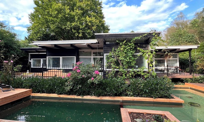 Worpswede House | DTV* PARADISO WORPSWEDE Water lily pond, natural pool, sauna - up to 8 people