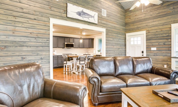 Theriot House | 'Dularge Copper Landing' - Steps to Falgout Marina