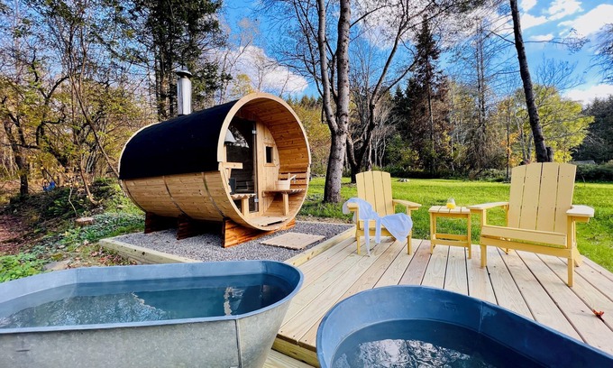 Deposit Other | eBikes-Paddleboards-Sauna-Cold Plunge-HotTub-3m to Oquaga Creek SP-Arctic Lake!