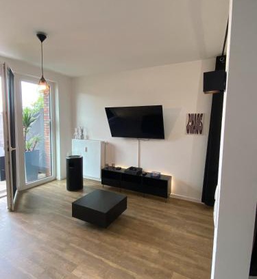 Lueneburg Apartment | Ein Zimmer mit Blick