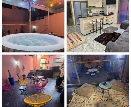 Gueliz Apartment | El Méhénni 2 chambres jacuzzi patio