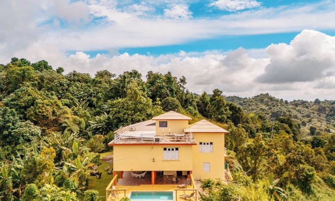 Cubuy Villa | El Yunque Rainforest Villa, Pool, Toro Trail, 5-Acre Hacienda, Fruit Trees